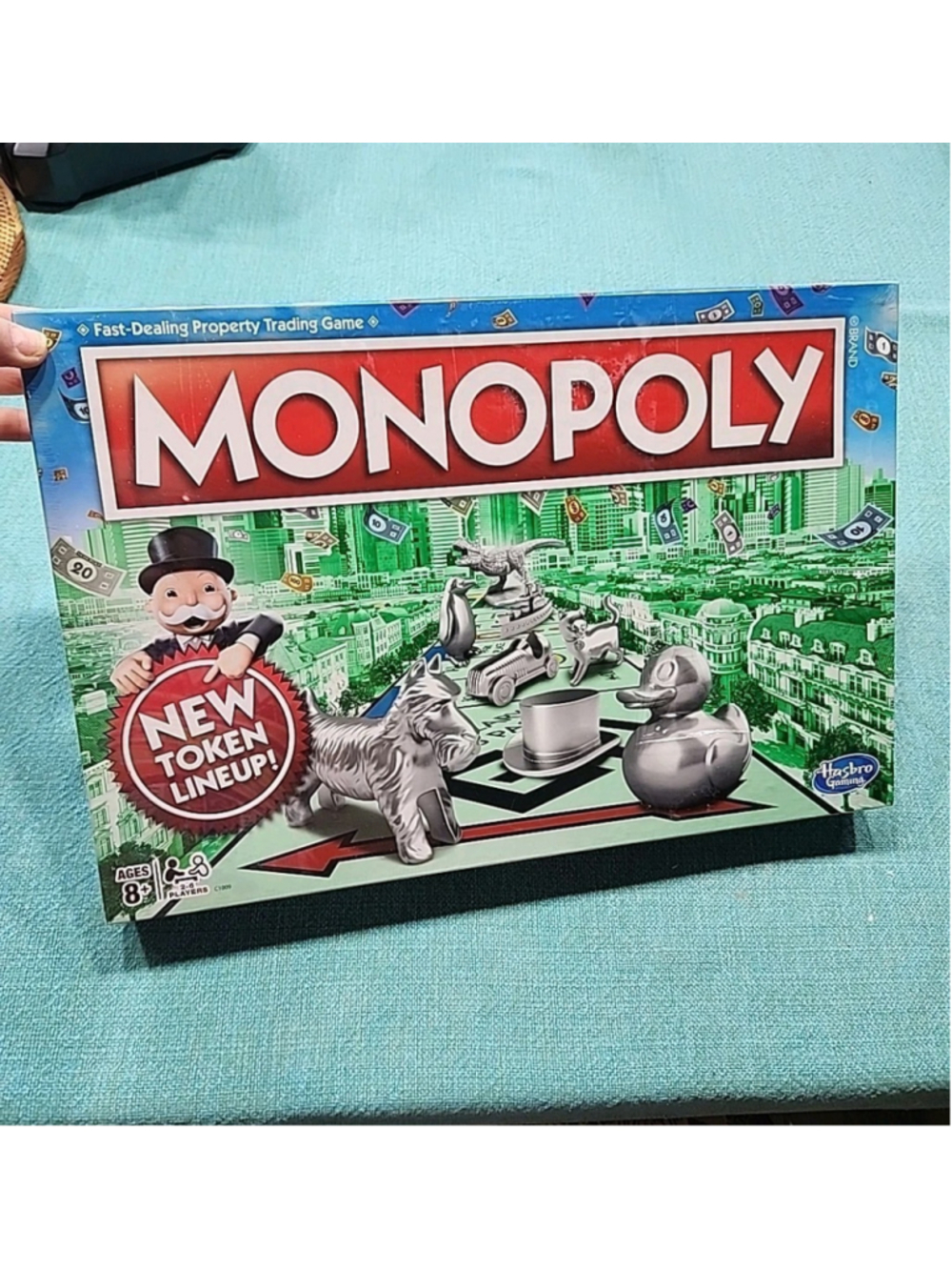 Monopoly New Token Lineup Board Game NEW SEALED 2016